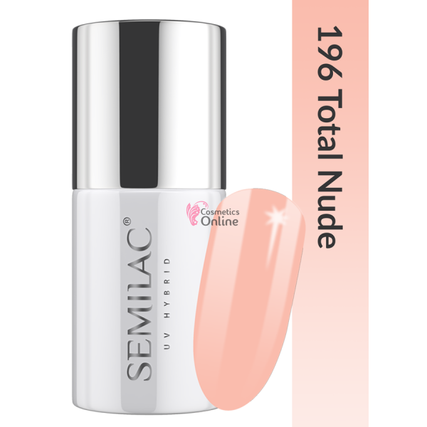 Oja UV Semilac 196 Nude Total Nude 7 ml
